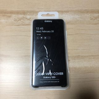 ギャラクシー(Galaxy)のgalaxy clear view cover s10+ 純正品(Androidケース)