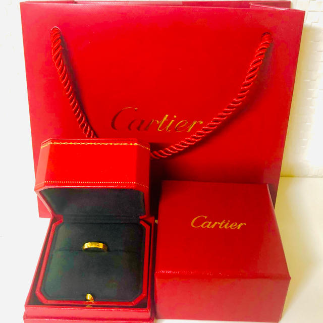 (私的刻印無)cartier ミニラブリング