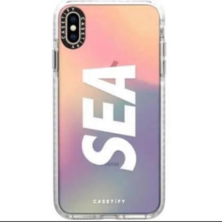 シー(SEA)のX/XS casetify wind and sea iPhoneケース(iPhoneケース)