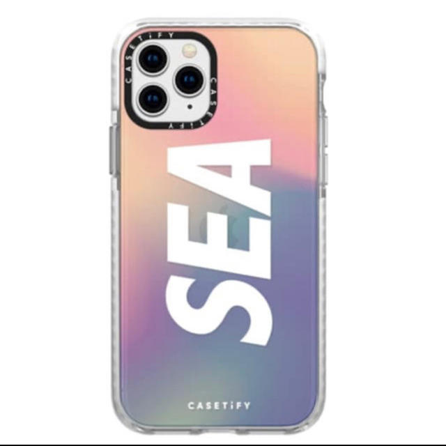 WIND AND SEA CASETiFY iPhone 11pro - iPhoneケース 【シルバー】wind and sea ケース iPhone 11 Pro 用