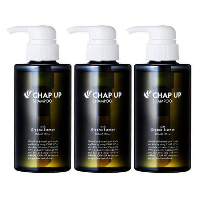 CHAP UP チャップアップ 薬用育毛剤2本＋シャンプー セット】の+