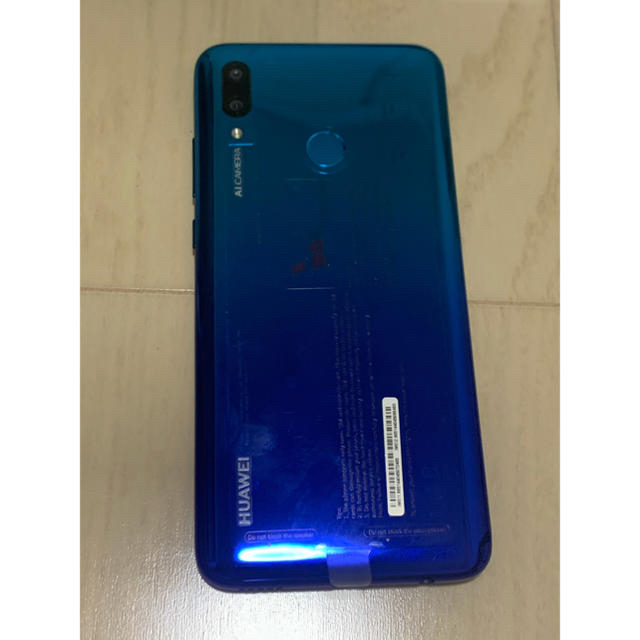 ANDROID(アンドロイド)のHUAWEI nova lite 3 オーロラブルー スマホ/家電/カメラのスマートフォン/携帯電話(スマートフォン本体)の商品写真