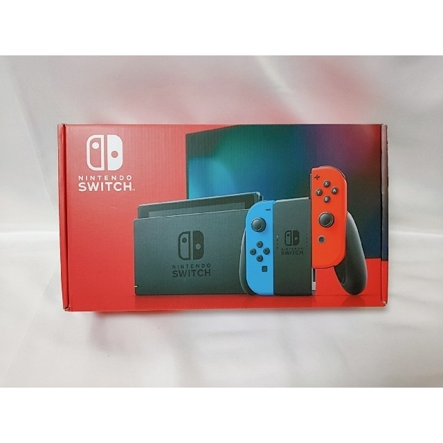 Nintendo Switch 新型 ネオンブルー/ネオンレッド 美品