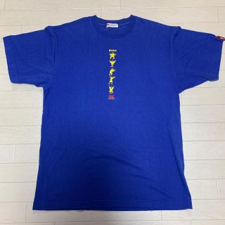 カンタベリー(CANTERBURY)の【古着】 CANTERBURY Tシャツ　Lサイズ　青(ラグビー)