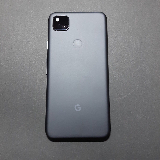 ANDROID(アンドロイド)の美品　Google Pixel 4a Just Black 128GB スマホ/家電/カメラのスマートフォン/携帯電話(スマートフォン本体)の商品写真