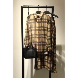 セオリー(theory)のTheory 19aw チェックブラウス(シャツ/ブラウス(半袖/袖なし))