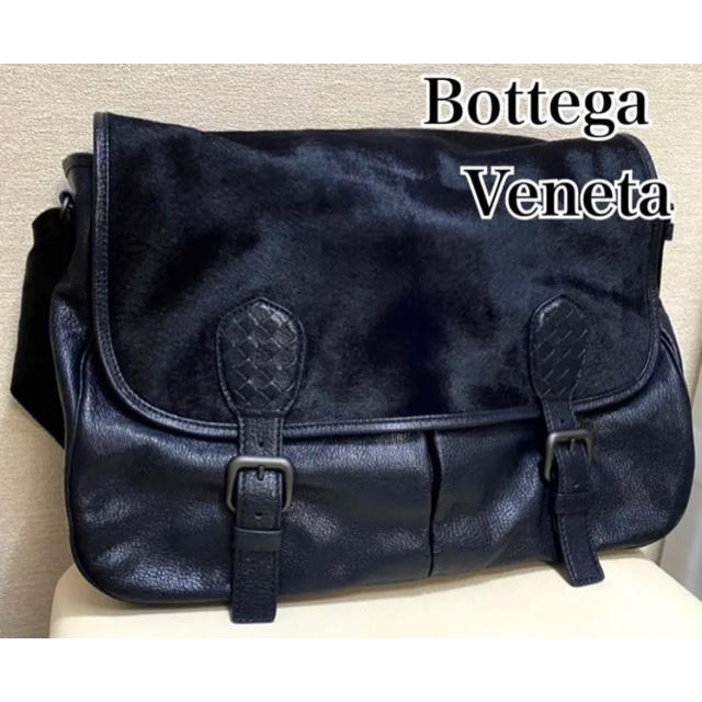 Bottega Veneta ⭐︎ 新品未使用 レザー ハラコ ショルダーバッグ