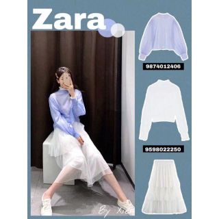 ザラ(ZARA)のZARA ラメシースルートップス(チュニック)