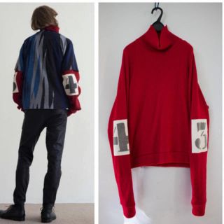 サンシー(SUNSEA)の【美品】18AW JAIL 34 thermal turtle sweater(ニット/セーター)