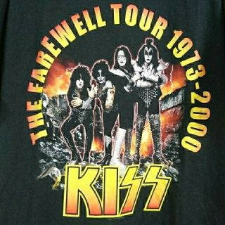 ✨最終価格✨ KISS Tシャツ ヴィンテージ ビンテージ Y2K(Tシャツ/カットソー(半袖/袖なし))