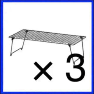 イケア(IKEA)のIKEA GREJIG グレイグ シューズラック ×3(玄関収納)