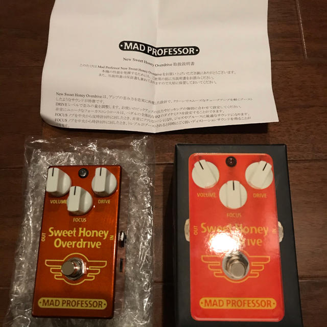 MAD PROFESSOR Sweet Honey Overdrive レビュー高評価の商品! 9360円
