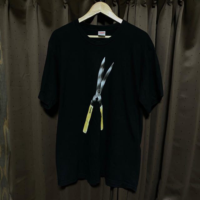 Supreme(シュプリーム)のsupreme 19ss shears tee 黒 L メンズのトップス(Tシャツ/カットソー(半袖/袖なし))の商品写真