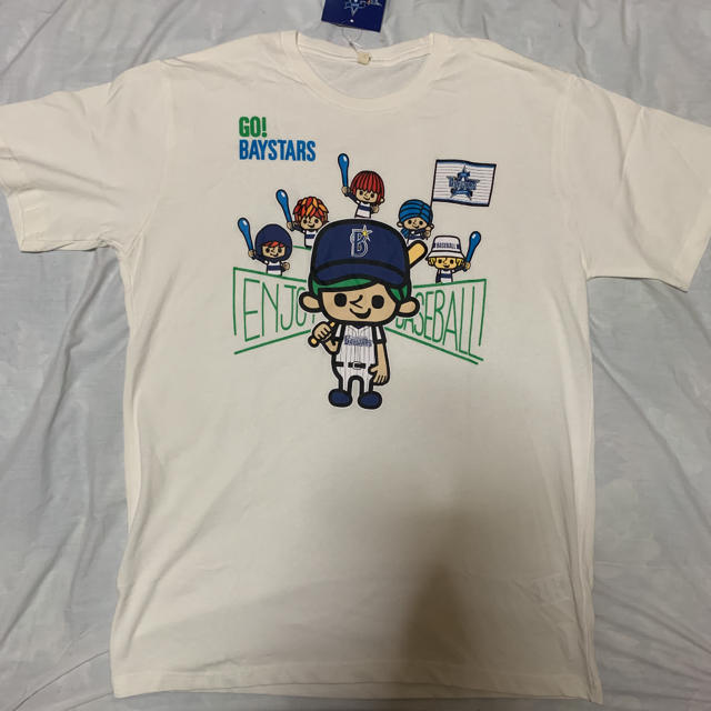 横浜DeNAベイスターズ(ヨコハマディーエヌエーベイスターズ)の新品 横浜ベイスターズ Tシャツ LL メンズのトップス(Tシャツ/カットソー(半袖/袖なし))の商品写真