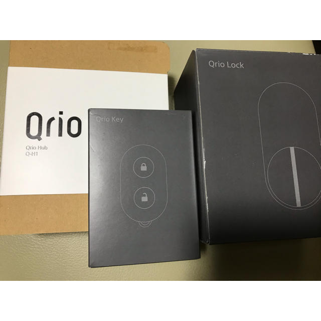 SONY キュリオロック Qrio Lock ,Hub, Key, 3点 新品