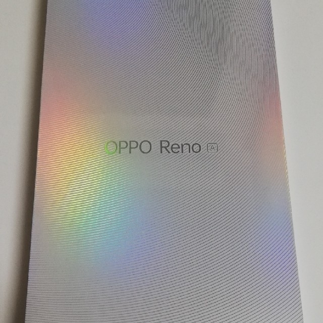 【新品未開封】9/1にて購入★OPPO Reno A 128GB simフリ