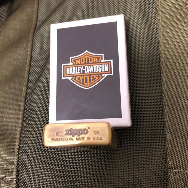 Harley-Davidson ハーレーダビッドソン 金 zippo ジッポ