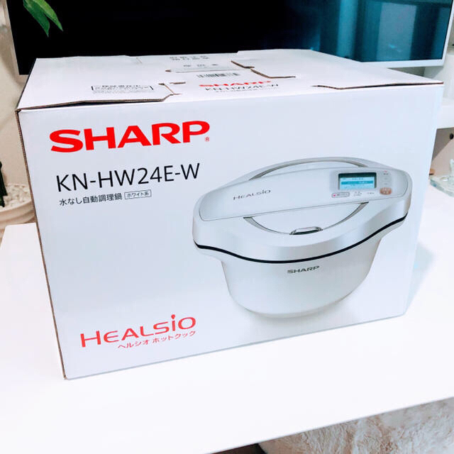 最安値セール SHARP HEALSIO ホットクック KN-HW24E-W dFsK7-m22701363462 