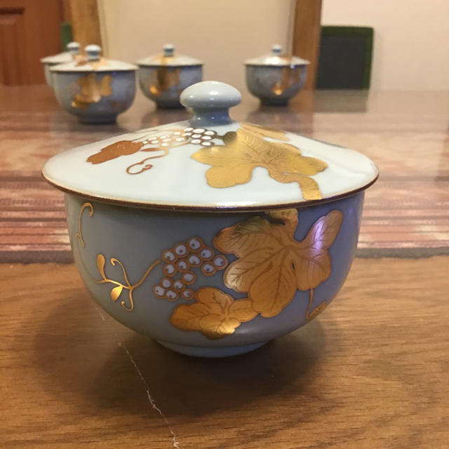 たち吉 青嵐 蓋付 茶碗 5杯 www.krzysztofbialy.com
