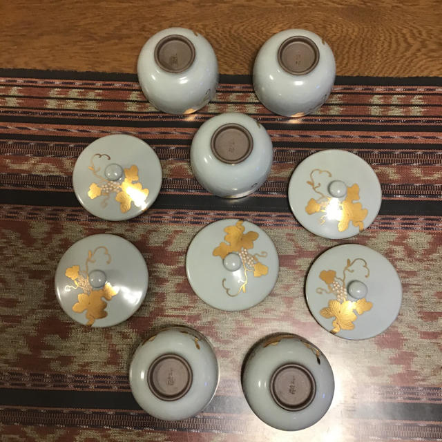 たち吉 青嵐 蓋付 茶碗 5杯 www.krzysztofbialy.com