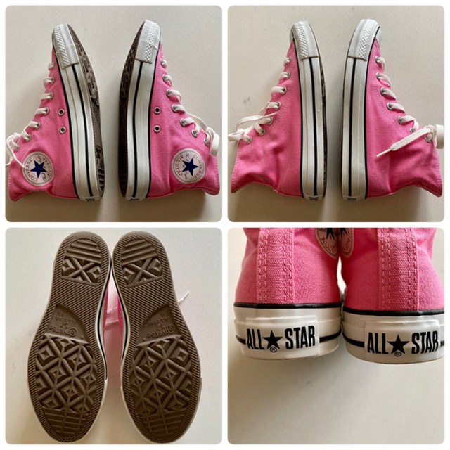 CONVERSE(コンバース)の極美品✨converse★ALL STAR💗ハイカットpink レディースの靴/シューズ(スニーカー)の商品写真