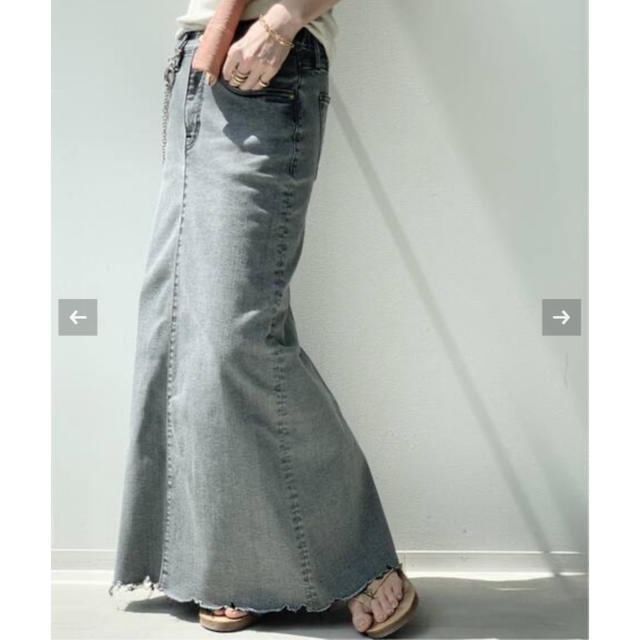 L'Appartement DEUXIEME CLASSE - アパルトモン ★【グッドグリーフ】DENIM LONGスカート　38 サイズ