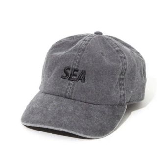 シュプリーム(Supreme)のWIND AND SEA デニム　キャップ　ブラック(キャップ)