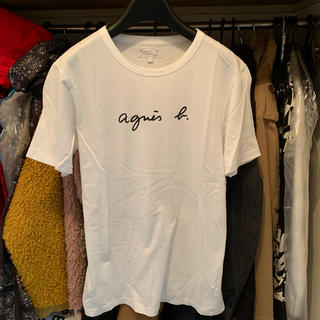 アニエスベー(agnes b.)のアニエスベー半袖Tシャツ　1 S 白(Tシャツ/カットソー(半袖/袖なし))