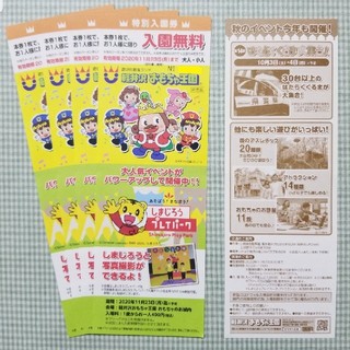 おもちゃ王国 軽井沢 入園券×2枚(遊園地/テーマパーク)