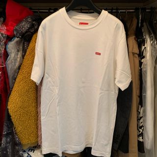 シュプリーム(Supreme)のシュプリーム   スモール　ボックスロゴ　Tシャツ　S 白(Tシャツ/カットソー(半袖/袖なし))