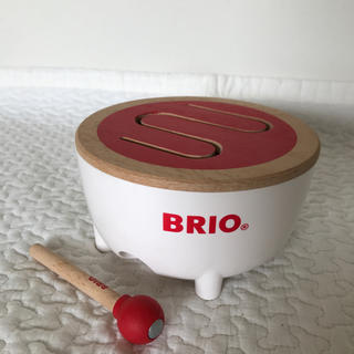 ブリオ(BRIO)のBRIO ミュージックドラム　太鼓　赤ちゃんおもちゃ【値下げ】(楽器のおもちゃ)