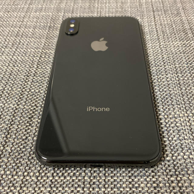 Apple(アップル)のiPhoneX space gray 256G softbank→SIMフリー スマホ/家電/カメラのスマートフォン/携帯電話(スマートフォン本体)の商品写真