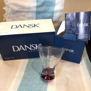 ダンスク(DANSK)のDANSK ダンスク カクテルグラス ピンク(グラス/カップ)