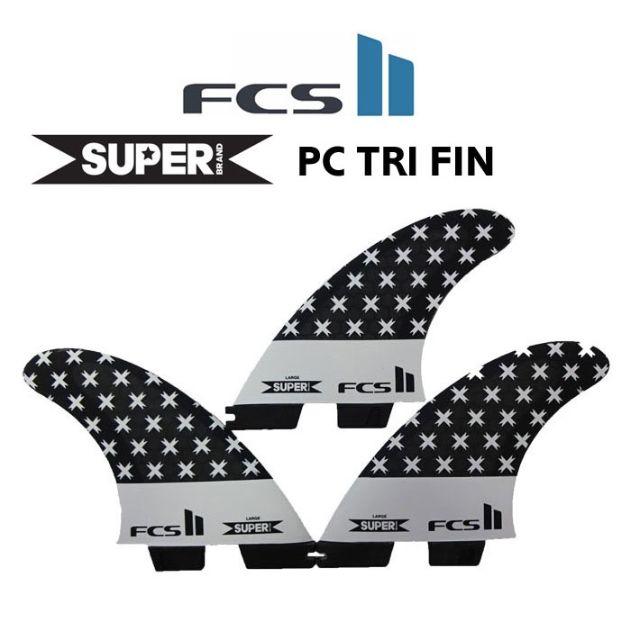 FCS2 SUPER BRAND PC TRI FIN SET Large