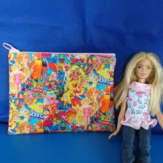 バービー(Barbie)のハンドメイド フラットポーチ(ポーチ)