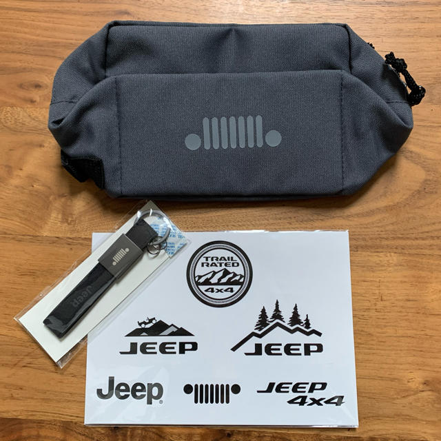 jeep クライスラー　ペンケース　新品　未使用　ノベルティー