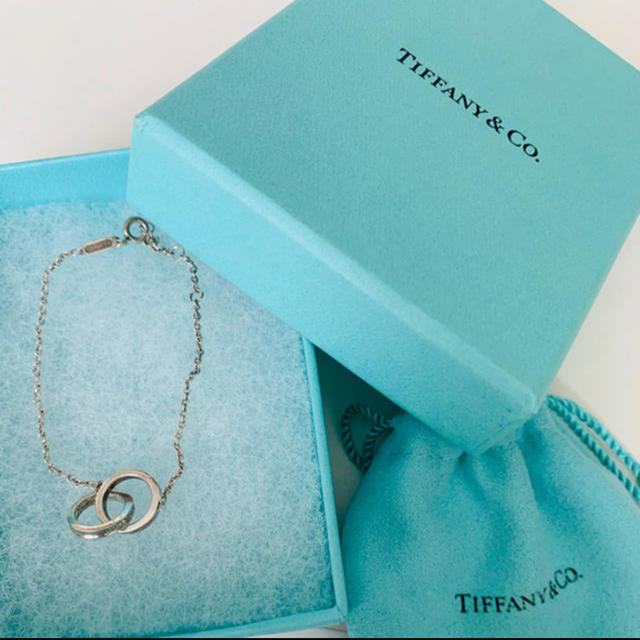 Tiffany & Co. - Tiffanyダブルリングブレスレットの通販 by かえ's ...