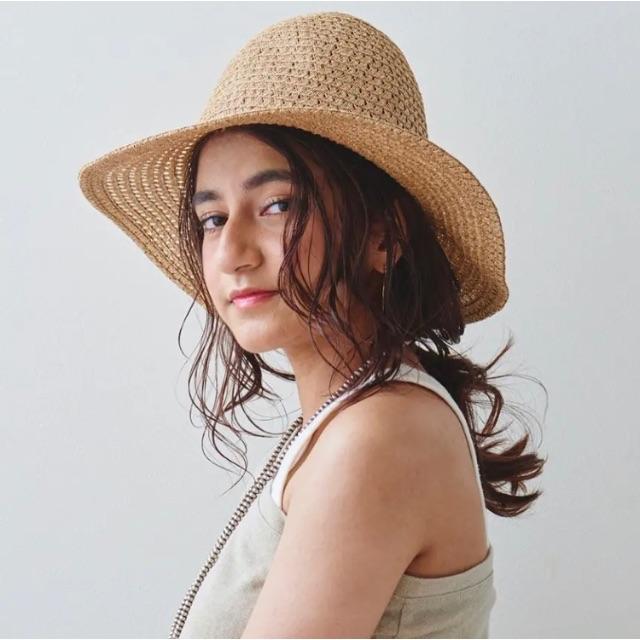 Ron Herman(ロンハーマン)のmarihojaマリホジャ☆Paper blade lace tulip hat レディースの帽子(ハット)の商品写真