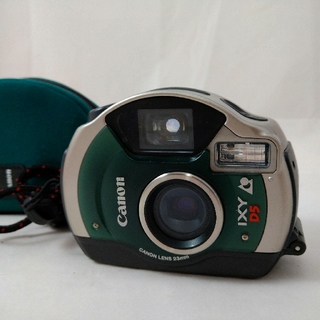 キヤノン(Canon)のキャノンCanon Ixy D5 フィルムカメラ ストラップ ケース付き(フィルムカメラ)