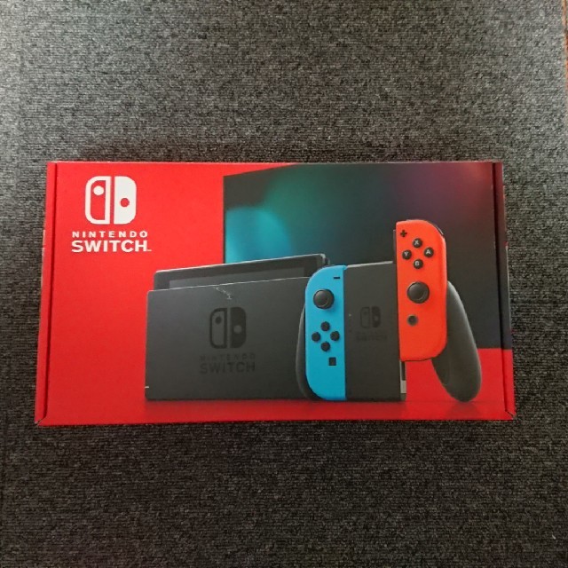 箱キズ有りNintendo Switch ネオンブルー ネオンレッド 新品未開封