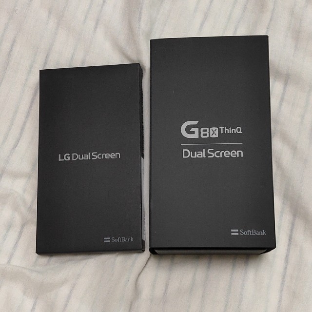 【美品】LG G8X ThinQ Dual Screen SIMロック解除済