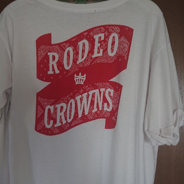 RODEO CROWNS(ロデオクラウンズ)の最終お値下げ☆ロデオTシャツ レディースのトップス(Tシャツ(半袖/袖なし))の商品写真