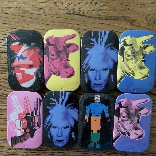 Andy Warhol(アンディウォーホル)のUHA味覚糖アンディーウォーフォルコラボ缶 エンタメ/ホビーのコレクション(その他)の商品写真