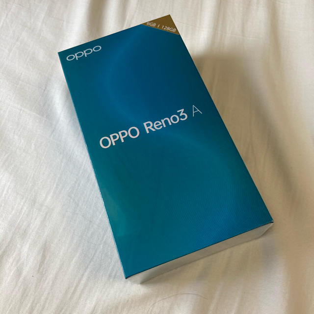 【新品未開封】OPPO reno3 A 新品未使用 simフリー ブラック