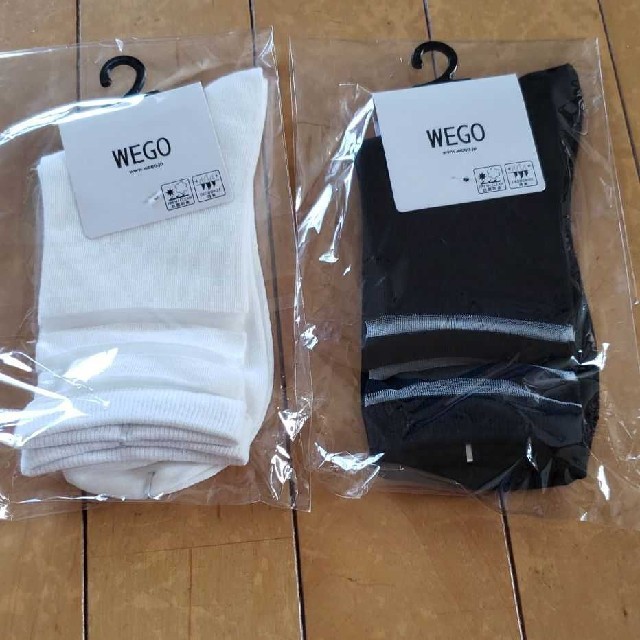 WEGO(ウィゴー)の新品未使用　WEGO    靴下 レディースのレッグウェア(ソックス)の商品写真