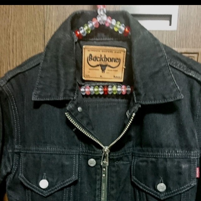 BACKBONE(バックボーン)のバックボーン×ボブソン コラボ デニム コート メンズのジャケット/アウター(Gジャン/デニムジャケット)の商品写真