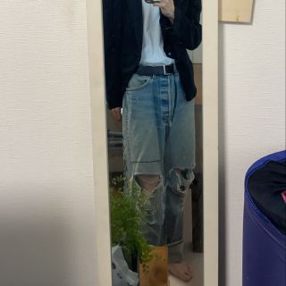 リーバイス(Levi's)のLEVIS ダメージデニム(デニム/ジーンズ)