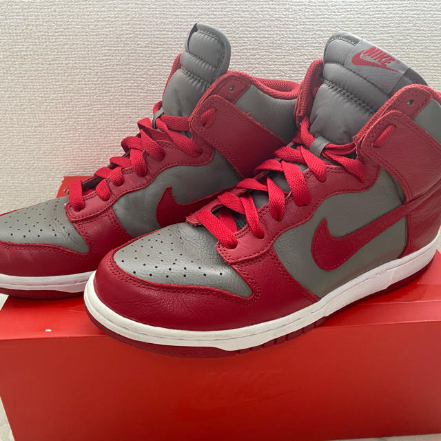 ナイキNike Dunk High Retro SE 85 ホワイト✖️ベージュ