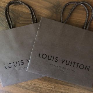 ルイヴィトン(LOUIS VUITTON)のお値下げ！！☆ルイヴィトン  ショップ袋☆(ショップ袋)