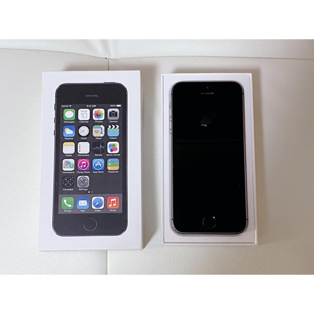 iPhone(アイフォーン)のiPhone 5s Space Gray 64 GB Softbank ⭐︎ スマホ/家電/カメラのスマートフォン/携帯電話(スマートフォン本体)の商品写真